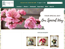 Tablet Screenshot of gardengateflowershop.com